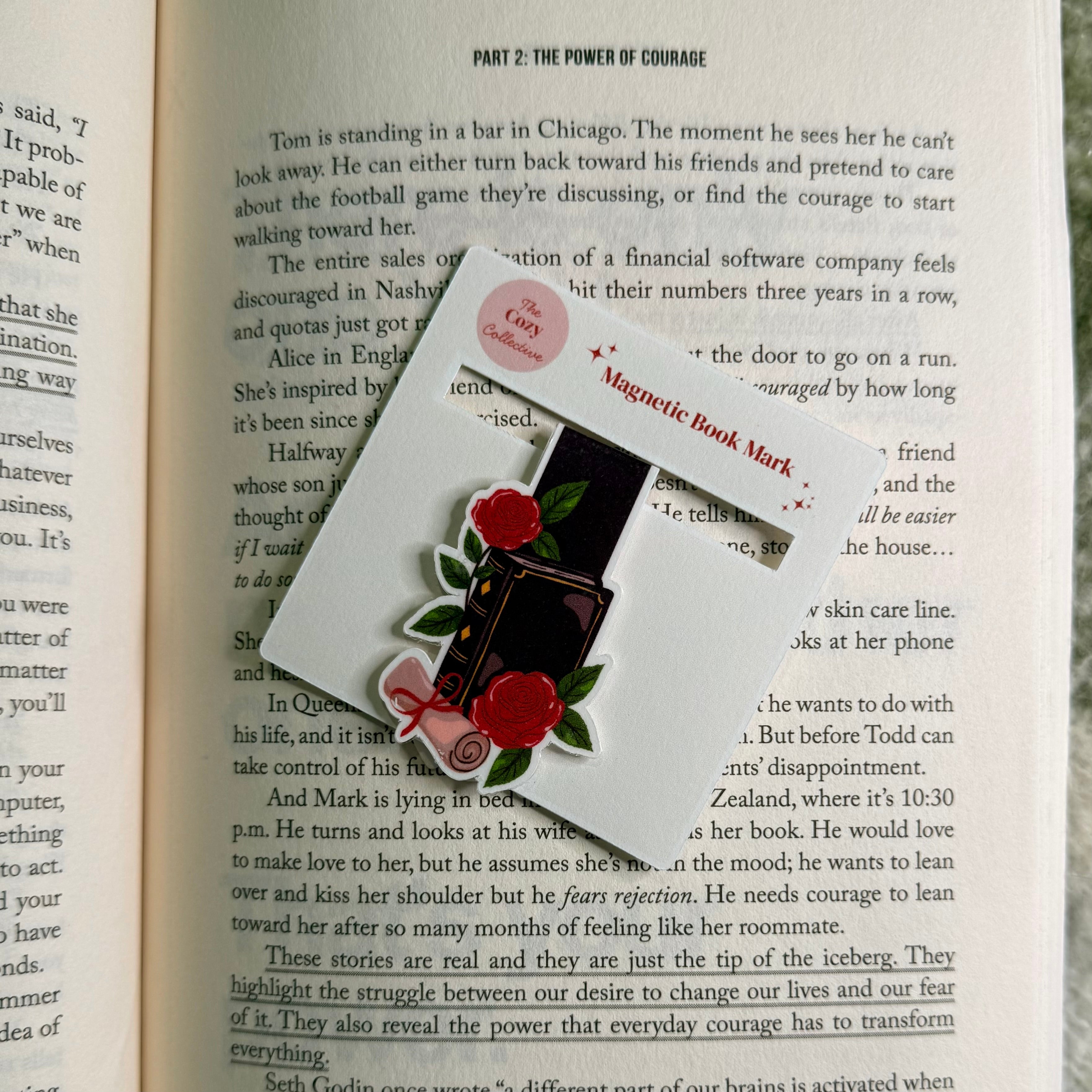 Moody Magnetic Book Mark