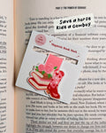 CowBoy Magnetic Book Mark